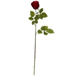Elegant Red Rose Bud Stem, 6ct. -Michaels D386529S 2