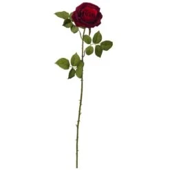 Large Red Elegant Rose Stem, 6ct.