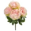 17" Peony Artificial Flower Bouquet (Set Of 6) 1 17" Peony Artificial Flower Bouquet (Set Of 6) -Michaels D386589S 1