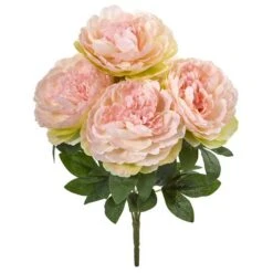 17" Peony Artificial Flower Bouquet (Set Of 6)
