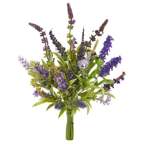 Lavender Artificial Flower Bouquet, 3ct. 3 Lavender Artificial Flower Bouquet, 3ct.