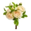 11" Camellia Artificial Flower Bouquet (Set Of 4) -Michaels D386631S 1