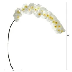 5ft. Large Phalaenopsis Orchid Artificial Flower (Set Of 2) -Michaels D386684S 2