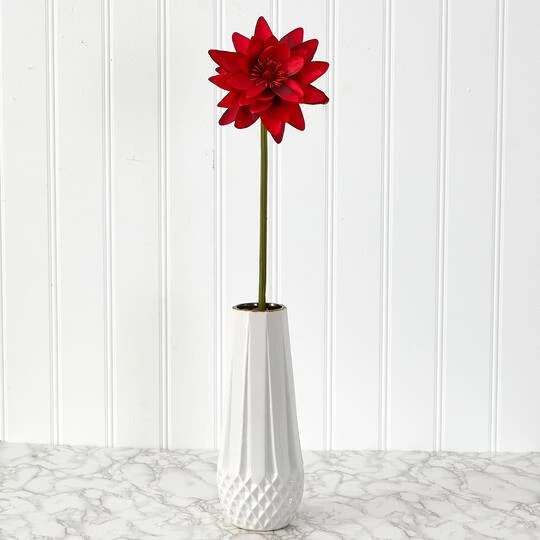 Lotus Flower Stems, 4ct. Red 6 Lotus Flower Stems, 4ct. Red - Image 4