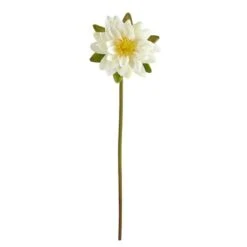 Lotus Flower Stems, 4ct. White