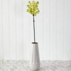 32'' Lilac Artificial Flower Stem, 4ct. Green 9 32'' Lilac Artificial Flower Stem, 4ct. Green -Michaels D386730S 3