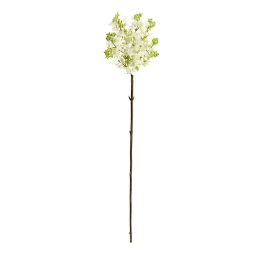 32'' Lilac Artificial Flower Stem, 4ct. White 3 32'' Lilac Artificial Flower Stem, 4ct. White