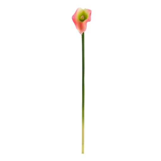 19.5" Calla Lily Artificial Flower Set Pink 5 19.5" Calla Lily Artificial Flower Set Pink - Image 3