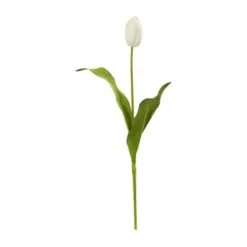 Dutch Tulip Artificial Flower Stem, 12ct. White 9 Dutch Tulip Artificial Flower Stem, 12ct. White -Michaels D386797S 11 1