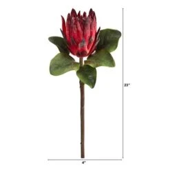 King Protea Artificial Flower Stem, 4ct. -Michaels D386821S 2