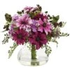 Mixed Daisy Floral Arrangement With Vase -Michaels D386865S 1