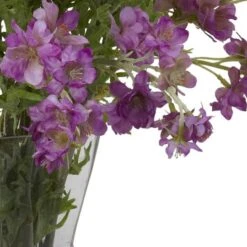 24" Dancing Daisy Arrangement In Vase Purple -Michaels D386883S 13