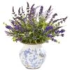 Lavender Artificial Arrangement In Floral Vase -Michaels D386958S 1
