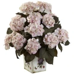 Hydrangea With Large Floral Planter