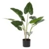 Tall Artificial Anthurium Leaf Plant WMetal Pot For Indoor Decor, 18" -Michaels D404857S 1