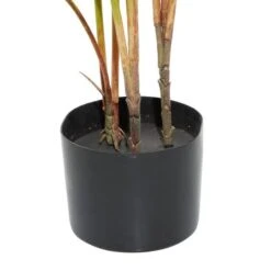 Tall Artificial Anthurium Leaf Plant WMetal Pot For Indoor Decor, 18" -Michaels D404857S 5