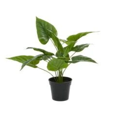 Green Plastic Traditional Artificial Foliage, 17" X 21" X 17" -Michaels D404858S 2