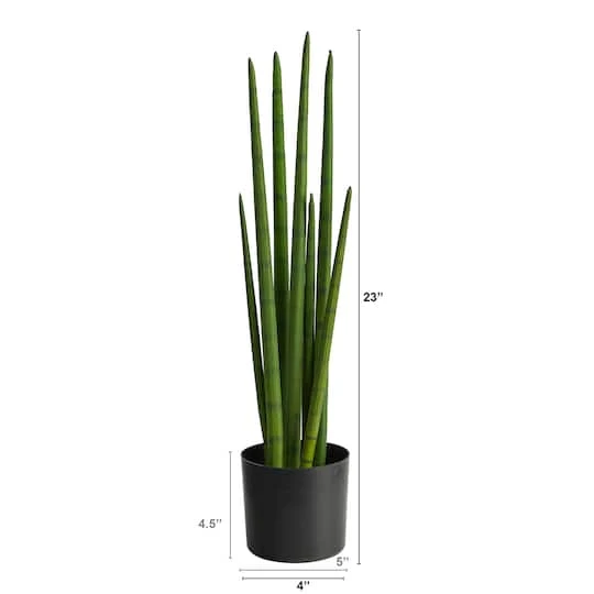 23" Sansevieria Snake Artificial Plant 5 23" Sansevieria Snake Artificial Plant - Image 3