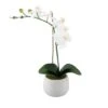 Flora Bunda® 16" Real-Touch Orchid In Ceramic Pot -Michaels D511329S 1