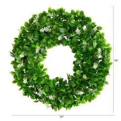 13" Jasmine Wreath 8 13" Jasmine Wreath -Michaels D590100S 12