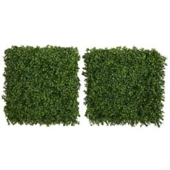 Boxwood Artificial Wall Mats, 2ct.