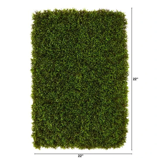 Mini Plum Pine Artificial Wall Mat, 6ct. 5 Mini Plum Pine Artificial Wall Mat, 6ct. - Image 3