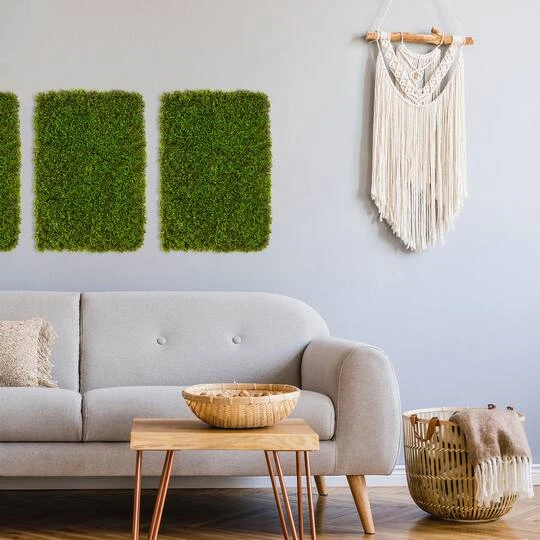 Mini Plum Pine Artificial Wall Mat, 6ct. 10 Mini Plum Pine Artificial Wall Mat, 6ct. - Image 8