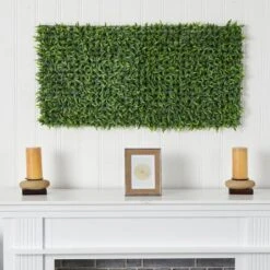 Artificial Grass Wall Mats, 2ct. -Michaels D590128S 4