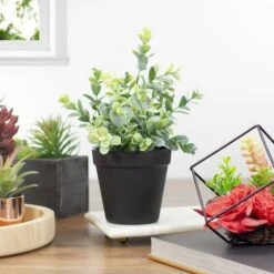 Northlight 10" Green Chinaberry Plant In Black Pot -Michaels D602892S 2