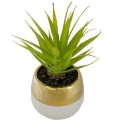 Northlight 7" Potted Green Sword Grass Plant -Michaels D602906S 3