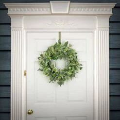 22" Eucalyptus & Grass Wreath -Michaels D613411S 2