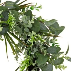 22" Eucalyptus & Grass Wreath -Michaels D613411S 3