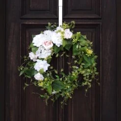 Haute Decor 24" Rose & Hydrangea Wreath -Michaels D623447S 2