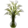 2ft. Gala Calla Lily Artificial Arrangement With Vase -Michaels D670877S 1