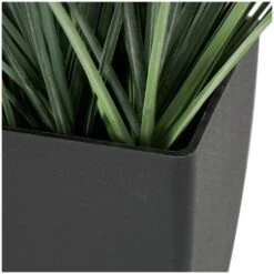 19" Onion Grass Artificial Plant With Black Plastic Pot -Michaels D760283S 2
