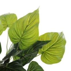 20" Green Foliage Artificial Plant With Black Ceramic Pot 14 20" Green Foliage Artificial Plant With Black Ceramic Pot -Michaels D760293S 6