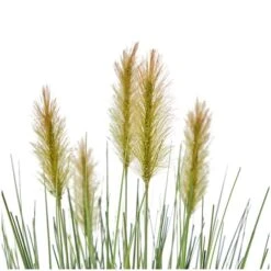 20" Green Foliage Artificial Plant With White Pot -Michaels D760294S 4