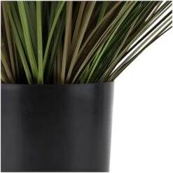 3ft. Green Onion Grass Artificial Plant With Black Pot 10 3ft. Green Onion Grass Artificial Plant With Black Pot -Michaels D760302S 2