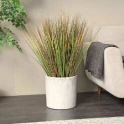 3ft. Green Onion Grass Artificial Plant With Black Pot 9 3ft. Green Onion Grass Artificial Plant With Black Pot -Michaels D760302S 4