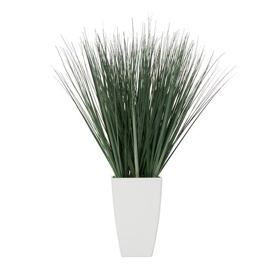 28" Foliage Artificial Plant With White Plastic Pot 9 28" Foliage Artificial Plant With White Plastic Pot - Image 7