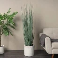 5ft. Onion Grass Tall Artificial Plant With Black Pot -Michaels D762325S 7