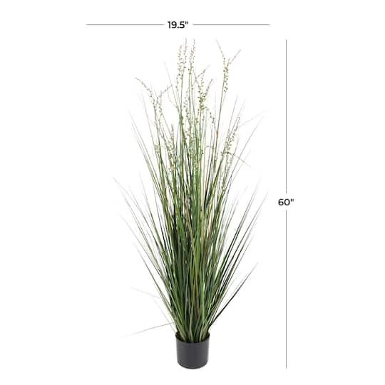 5ft. Potted Green Onion Grass & String Of Pearl Artificial Plant 7 5ft. Potted Green Onion Grass & String Of Pearl Artificial Plant - Image 5