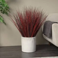3ft. Potted Red Foliage Artificial Plant 10 3ft. Potted Red Foliage Artificial Plant -Michaels D762329S 7