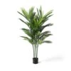 Glitzhome® 5ft. Potted Faux Palm Tree -Michaels D763659S 1