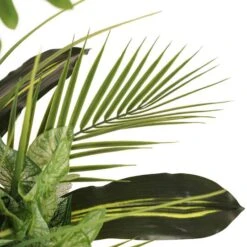 6ft. Artificial Areca Palm Tree In White Decorative Pot 18 6ft. Artificial Areca Palm Tree In White Decorative Pot -Michaels D763731S 7