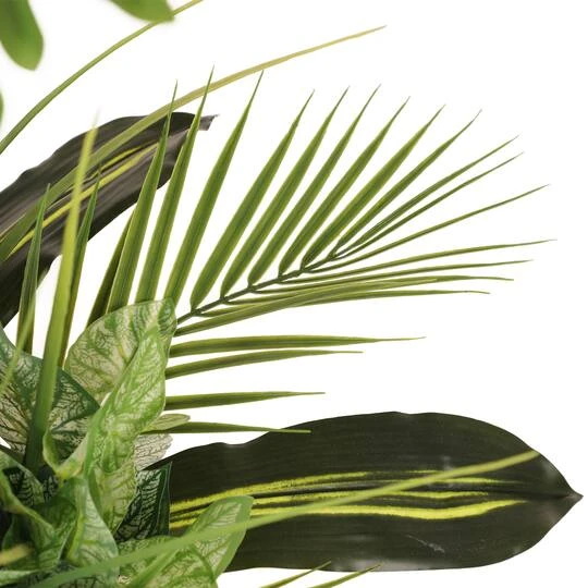 6ft. Artificial Areca Palm Tree In White Decorative Pot 10 6ft. Artificial Areca Palm Tree In White Decorative Pot - Image 8