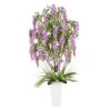 6ft. Artificial Wisteria Tree In White Decorative Pot -Michaels D763732S 1