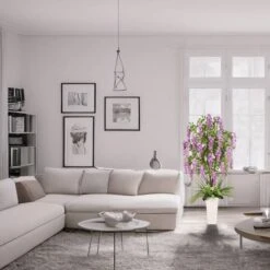 6ft. Artificial Wisteria Tree In White Decorative Pot -Michaels D763732S 3