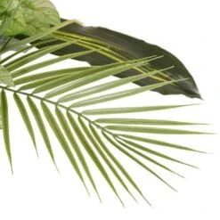 6ft. Artificial Fiddle Leaf Ficus Tree In White Decorative Pot -Michaels D763733S 6