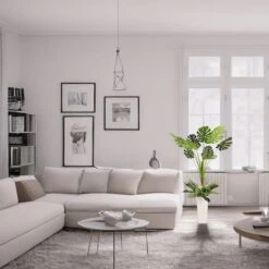 5ft. Artificial Tarovine Tree In White Decorative Pot 14 5ft. Artificial Tarovine Tree In White Decorative Pot -Michaels D763736S 3